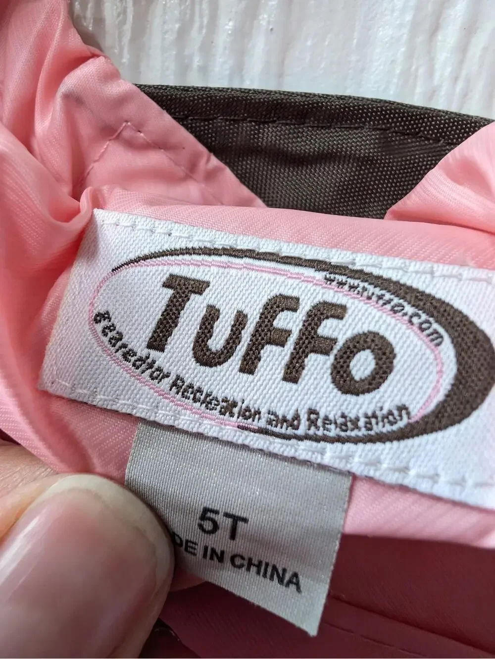 Tuffo Muddy Buddy Kids Rainsuit Hood Waterproof Rain Suit Pink 5T - Picture 4 of 5